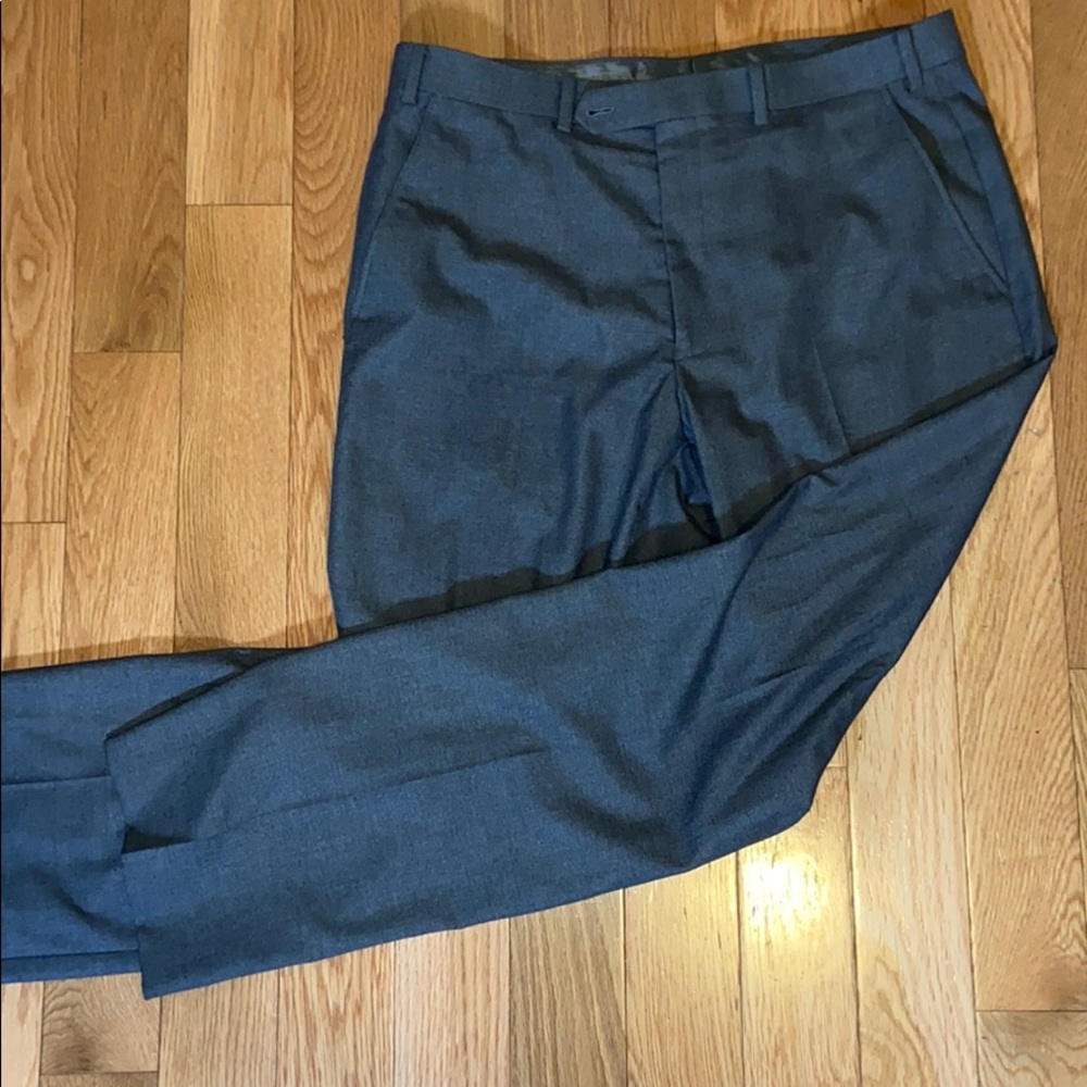 Alfani Grey/Charcoal Suit Pant